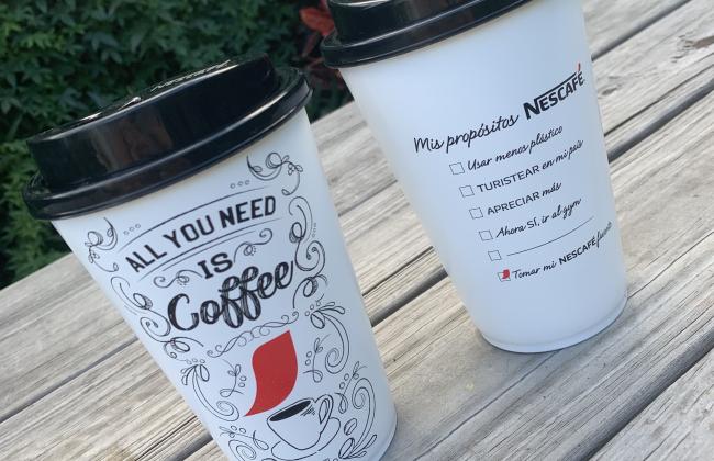 Nescafé® lanza termos reutilizables para reducir el uso de plástico