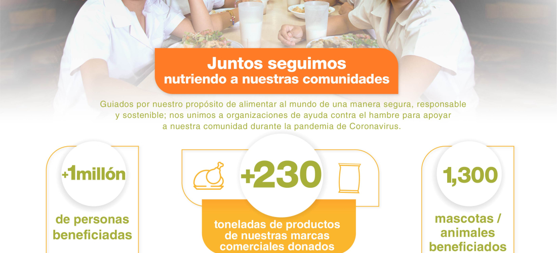 Juntos seguimos nutriendo a nuestras comunidades