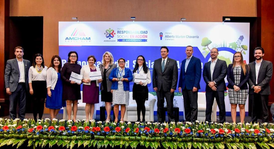 AmCham reconoció a 9 empresas con su premio Responsabilidad Social en Acción