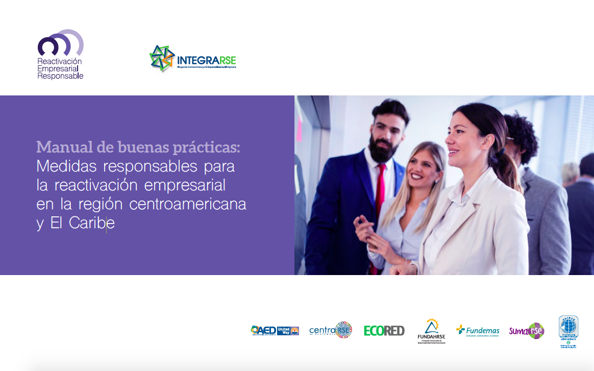 Manual de buenas prácticas: Medidas responsables para la reactivación empresarial en la región centroamericana y El Caribe 