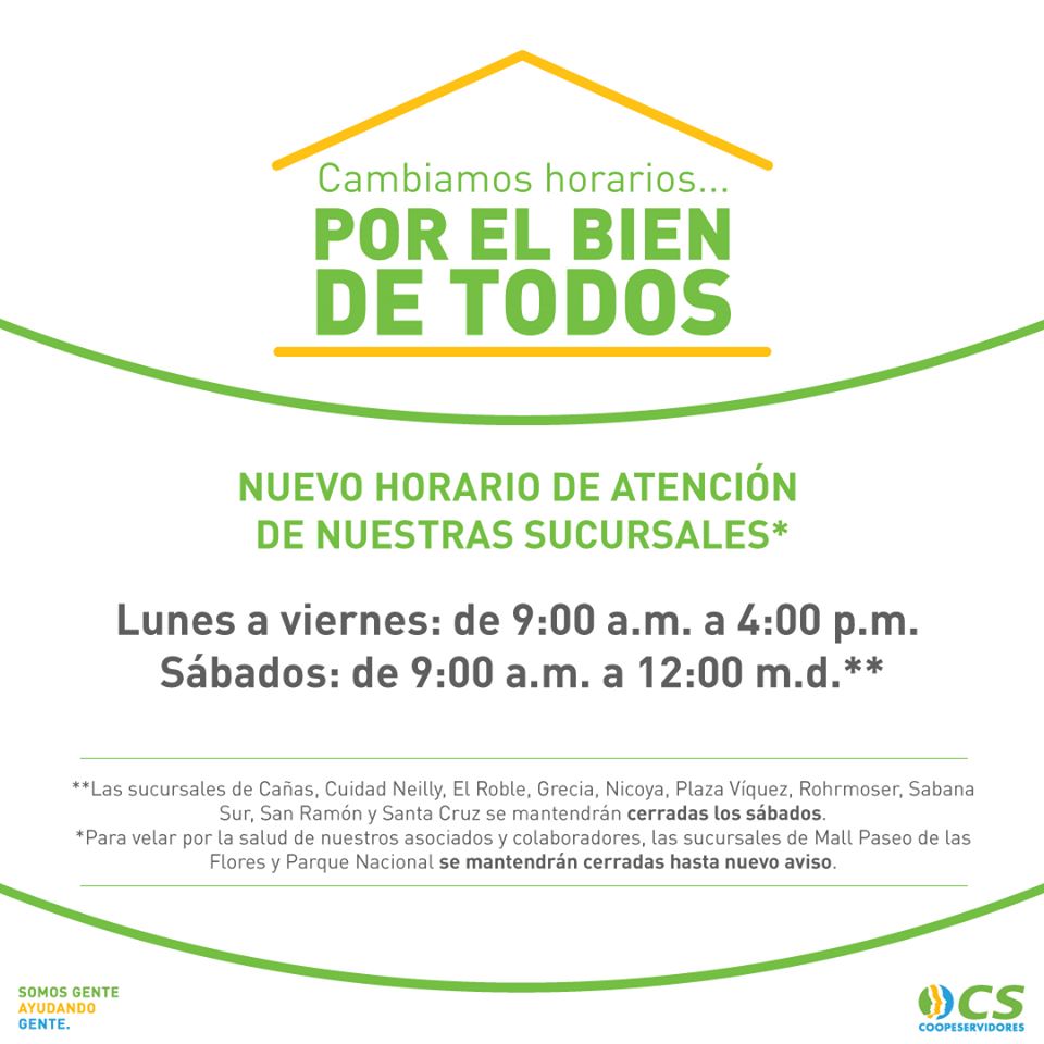 COOPESERVIDORES presenta medidas para contrarrestar el impacto económico del COVID-19