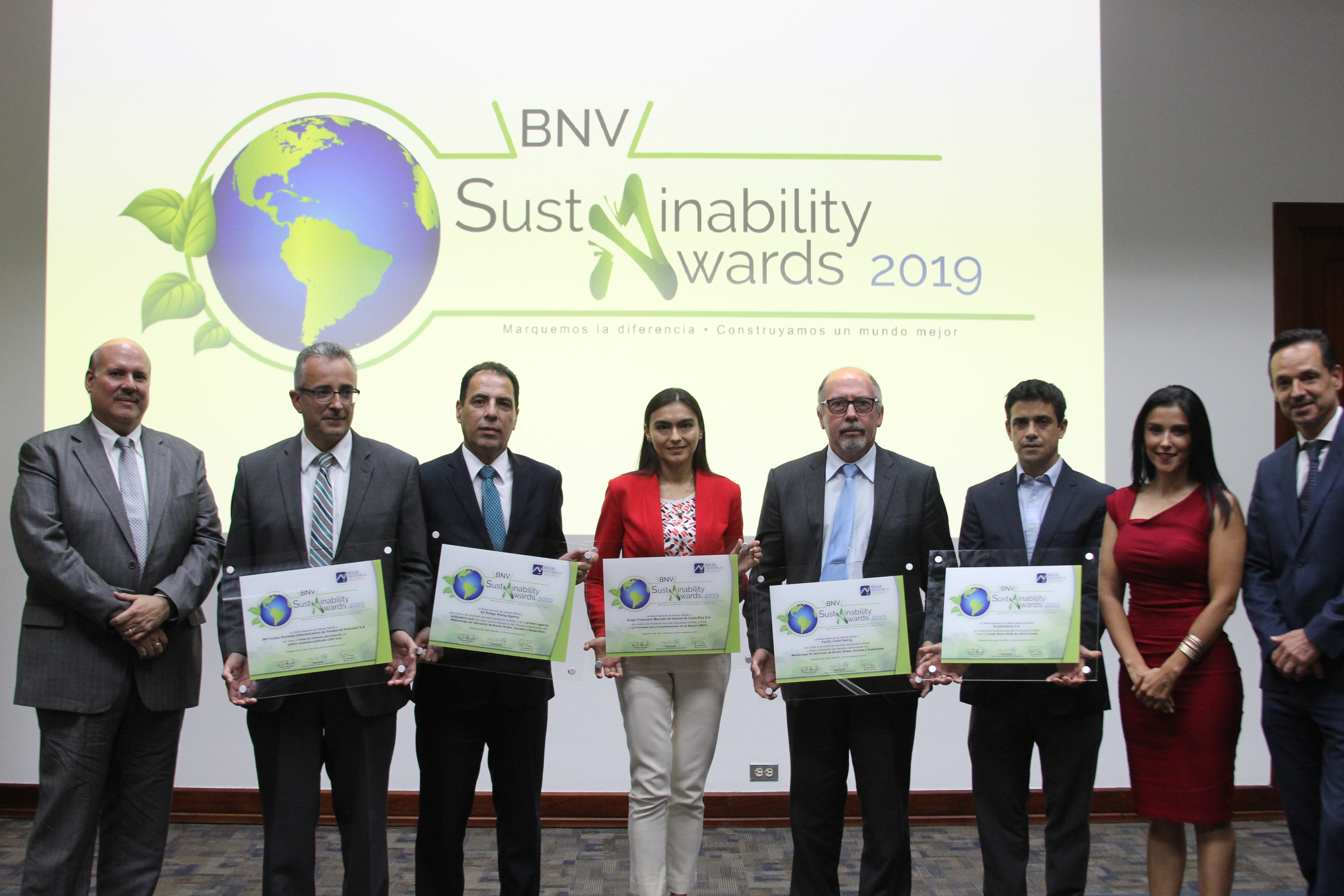 Bolsa Nacional de Valores premia a empresas que ayudan a lograr un mercado de capitales más alineado con la sostenibilidad