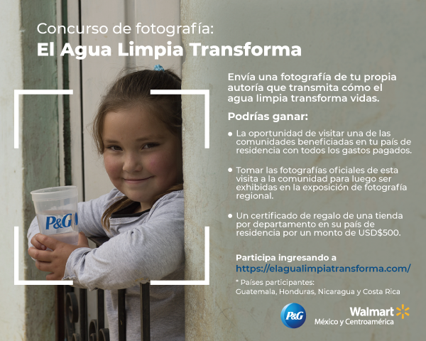 Concurso de fotografía capturará el poder transformador del agua