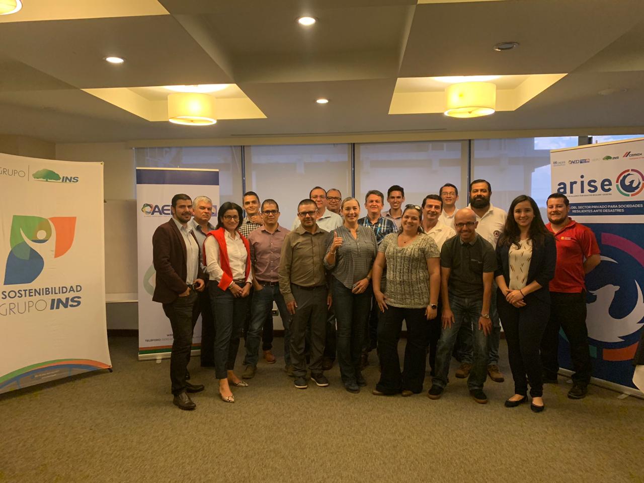 Sector empresarial de Costa Rica se capacita para la reducción del riesgo de desastres