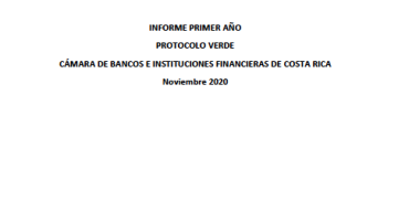 Informe Primer Año - Protocolo Verde