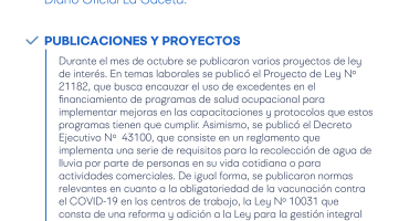 Reporte de Actualización Legal en RS y Sostenibilidad - Noviembre 2021