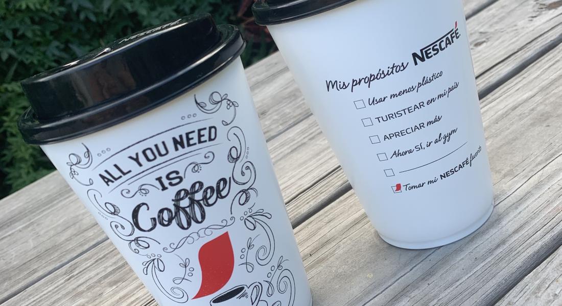 Nescafé® lanza termos reutilizables para reducir el uso de plástico