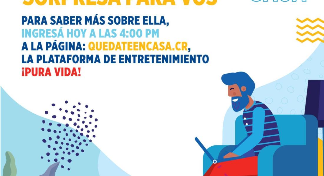 Quedateencasa.cr ofrecerá entretenimiento gratuito para todos los gustos 