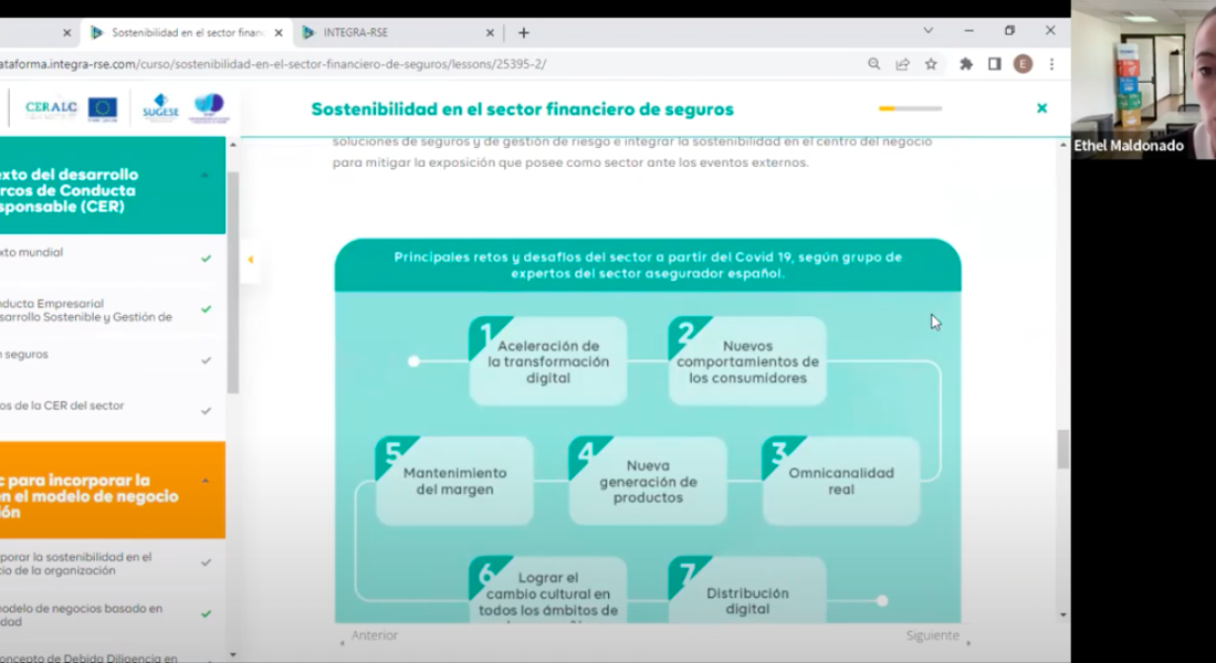 Empresas del sector seguros cuentan con herramientas comunes para gestionar la conducta empresarial responsable