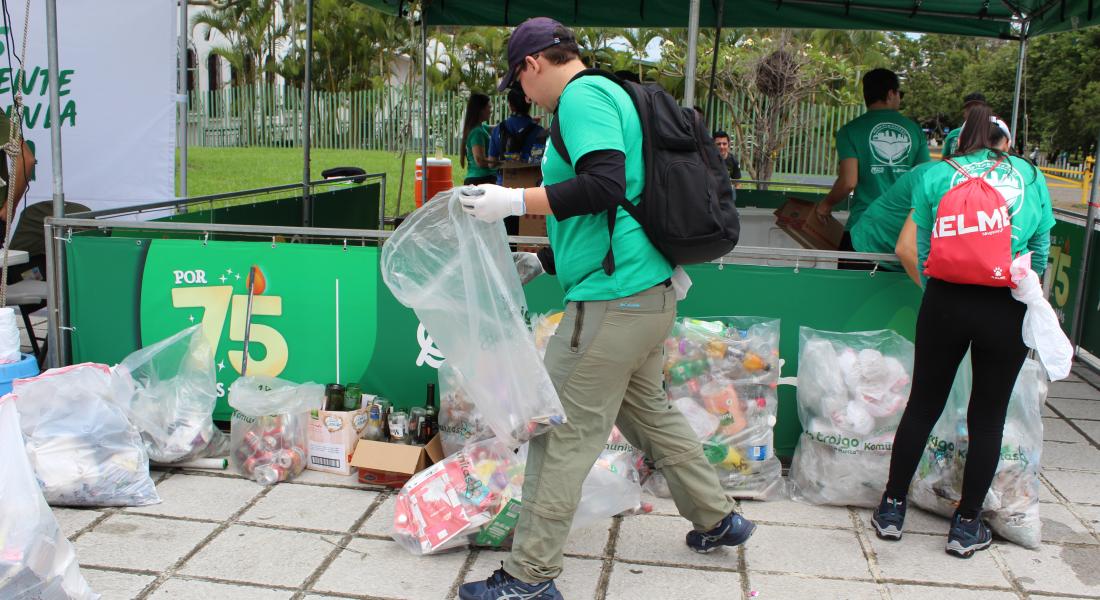 Dos Pinos recuperó 556 toneladas de residuos valorizables