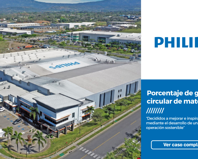 Porcentaje de gestión circular de materiales: “Decididos a mejorar e inspirar mediante el desarrollo de una operación sostenible”
