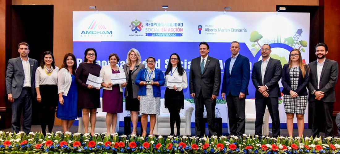 AmCham reconoció a 9 empresas con su premio Responsabilidad Social en Acción