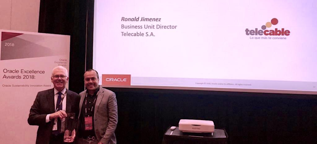 Telecable galardonado con premio de sostenibilidad a nivel mundial