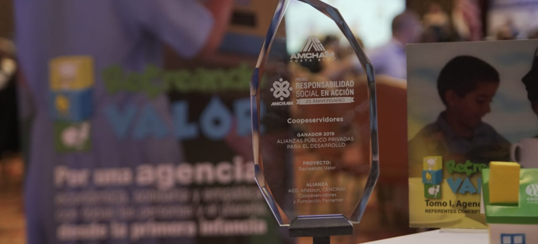 La Alianza Público Privada Recreando Valor recibió el Premio “Responsabilidad Social en Acción” de AmCham