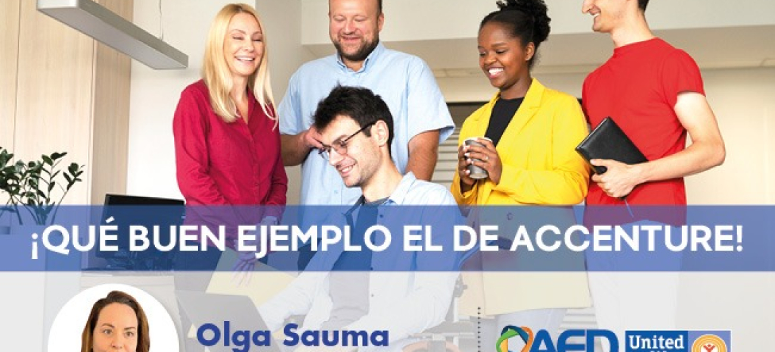 ¡Qué buen ejemplo el de Accenture! | ALIANZA EMPRESARIAL PARA EL DESARROLLO