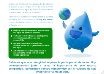 El cuidado del agua, un compromiso de Nestlé para toda su cadena de valor