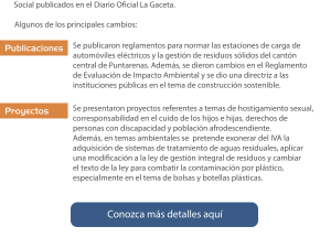  Reporte de Actualización Legal en RS y Sostenibilidad - Julio 2019 