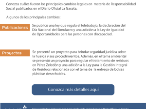  Reporte de Actualización Legal en RS y Sostenibilidad 