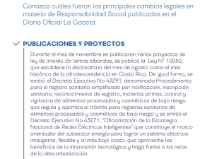 Reporte de Actualización Legal en RS y Sostenibilidad -2021