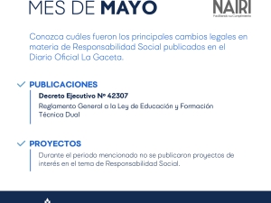 Reporte de Actualización Legal en RS y Sostenibilidad - Mayo 2020
