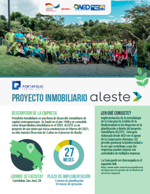  Proyecto Inmobiliario ALESTE - Biodiversidad 
