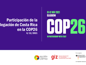 Resumen de la Participación de la delegación de Costa Rica en la COP26
