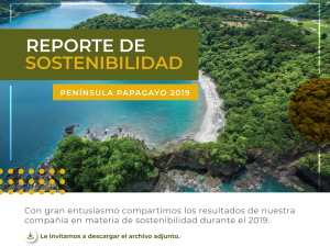 Reporte de Sostenibilidad - Península Papagayo