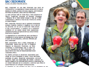 Así se hace. BAC Credomatic. Educación financiera. 