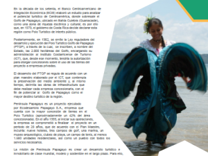 Así se hace. Península Papagayo. Creciendo juntos. 