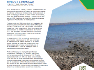 Así se hace. Península Papagayo. Fortalecimiento Cultural.
