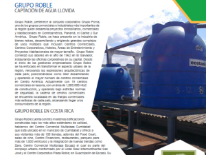 Así se hace. Grupo Roble. Captación de agua llovida.