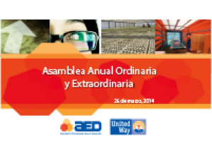 Informe Anual Presidencia 2014