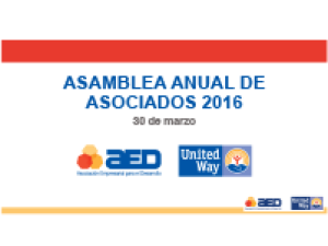 Informe Asamblea Anual de Asociados 2016