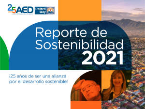 Reporte de Sostenibilidad AED 2021